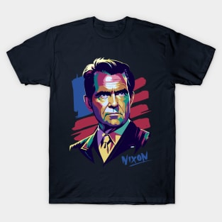 Richard Nixon Pop art T-Shirt